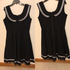 Black sailor dress